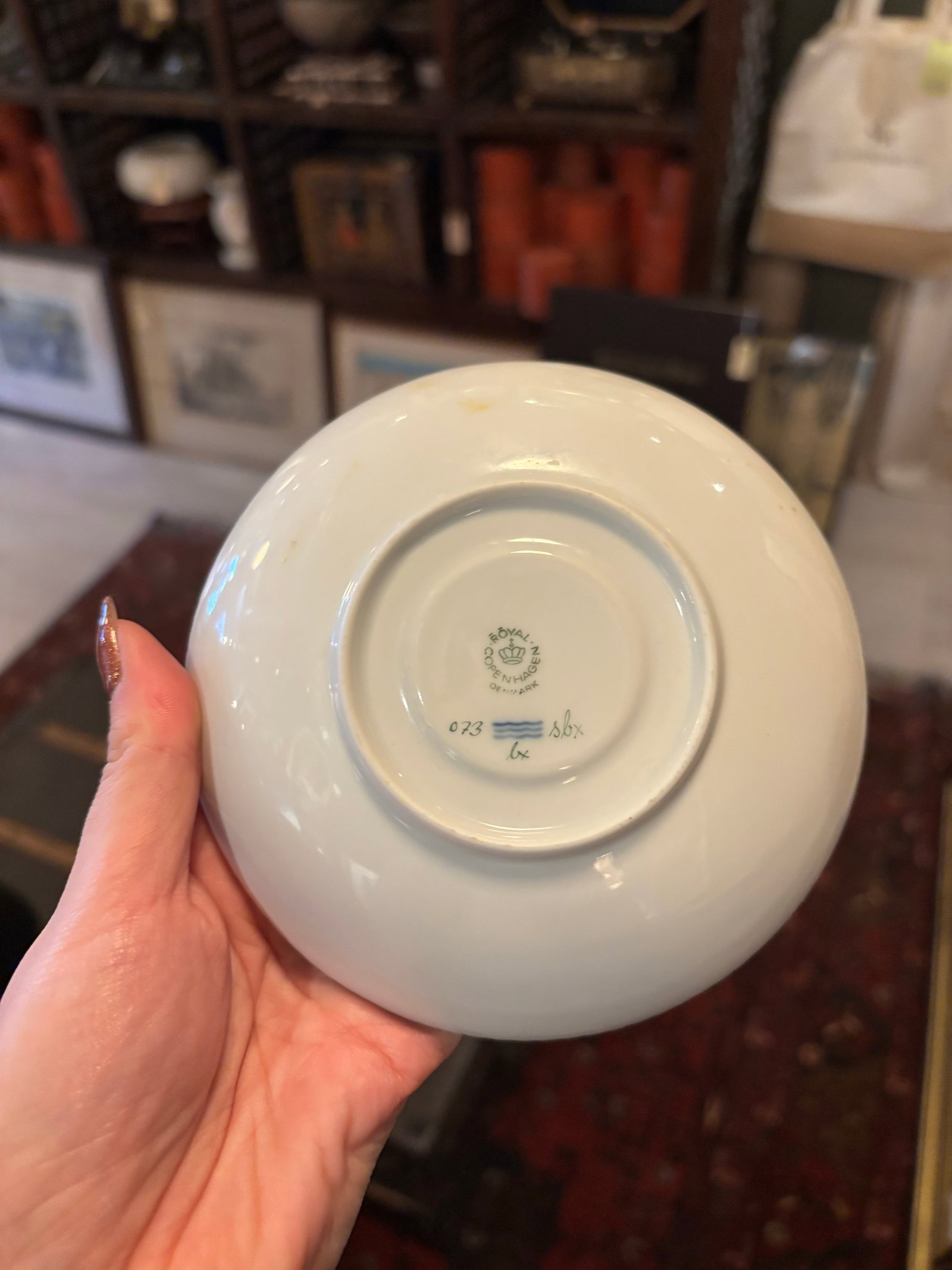 Rare Vintage Royal Copenhagen Flora Danica Porcelain Place Setting – Hand-Painted Botanical - 9