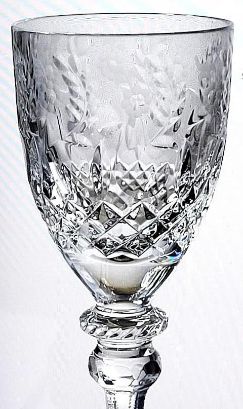 Rogaska Hand Blown Crystal Gallia Wine Glasses Yugoslavia - Set of 12 - 5