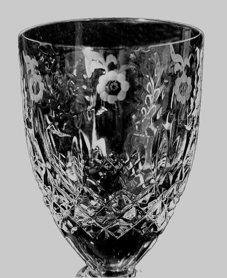 Rogaska Hand Blown Crystal Gallia Wine Glasses Yugoslavia - Set of 12 - 9