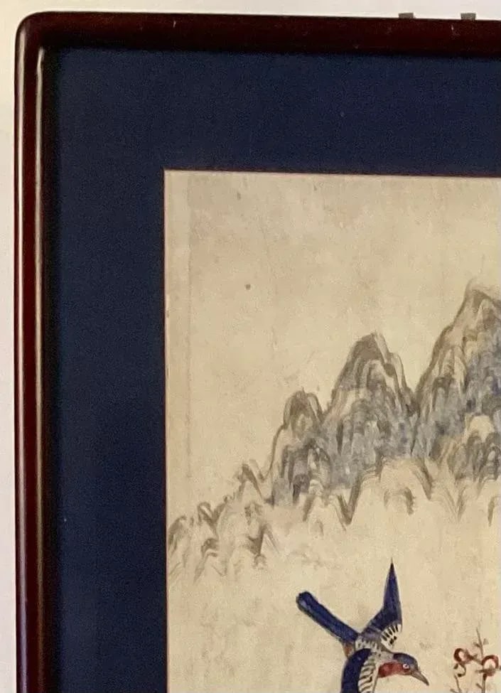 19th Century Chinese Cherry Blossom Painting - 3