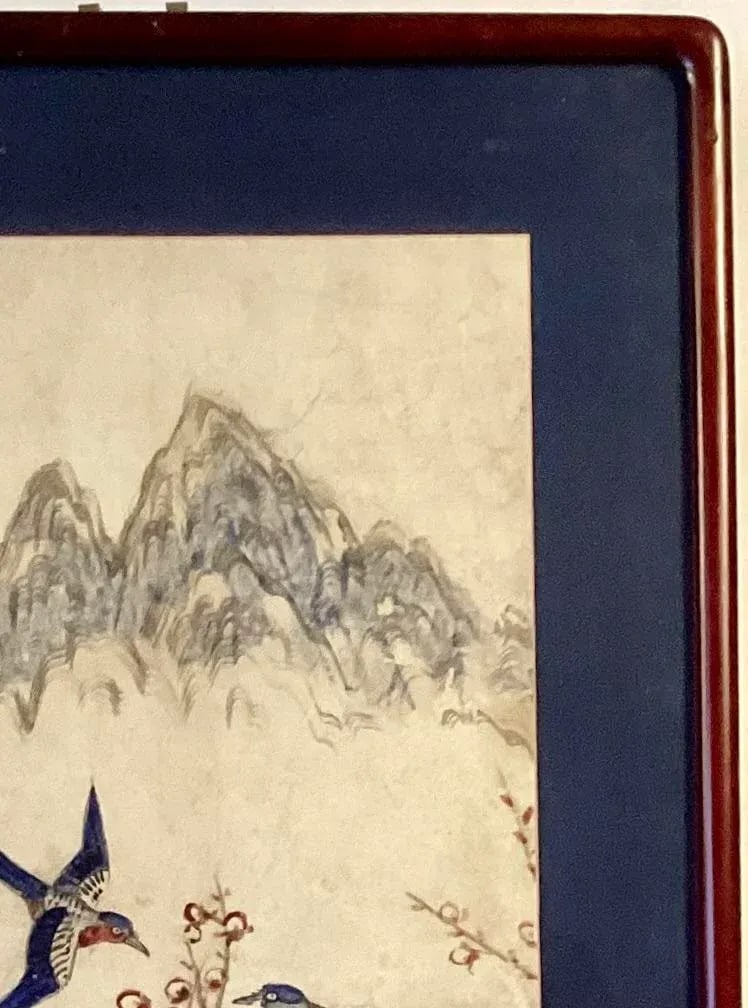 19th Century Chinese Cherry Blossom Painting - 4