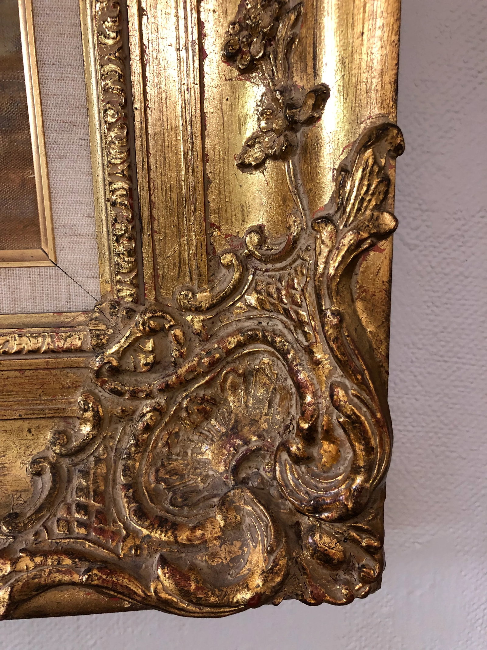 Original Oil Painting by Helen Ferne Slimp in Ornate Gilded Frame - 4