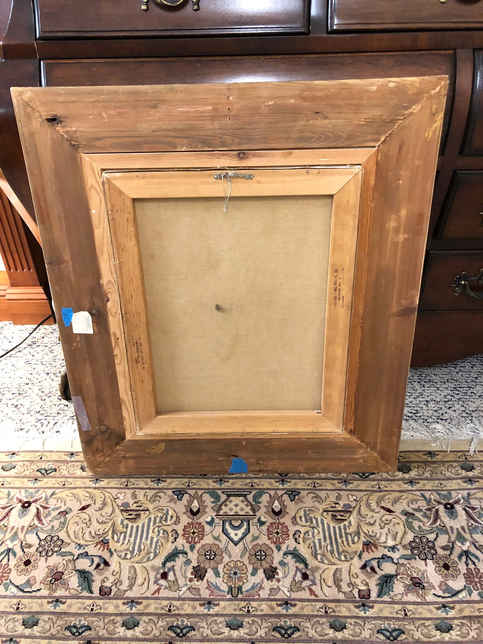 Original Oil Painting by Helen Ferne Slimp in Ornate Gilded Frame - 9