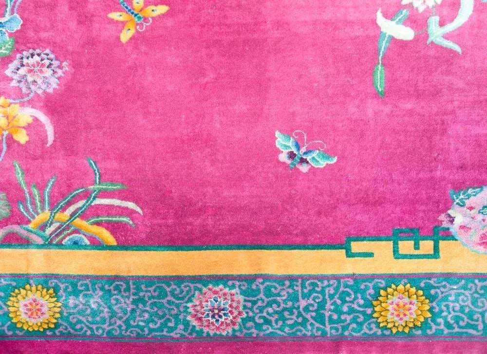 Early 20th Century Chinese Art Deco Rug - 10