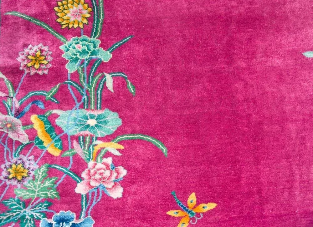 Early 20th Century Chinese Art Deco Rug - 11