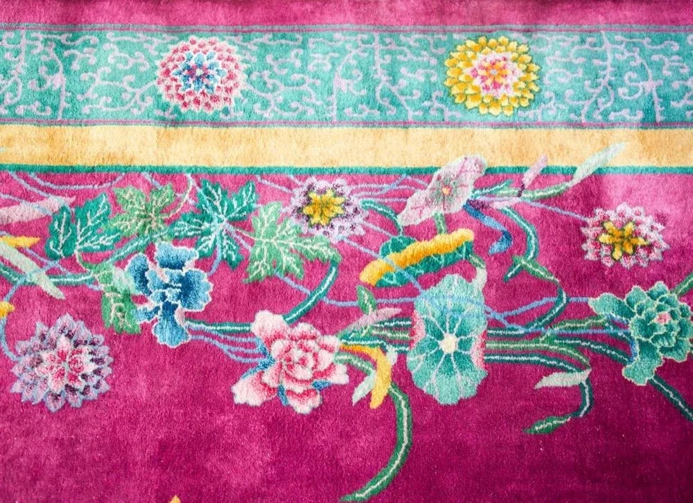 Early 20th Century Chinese Art Deco Rug - 12