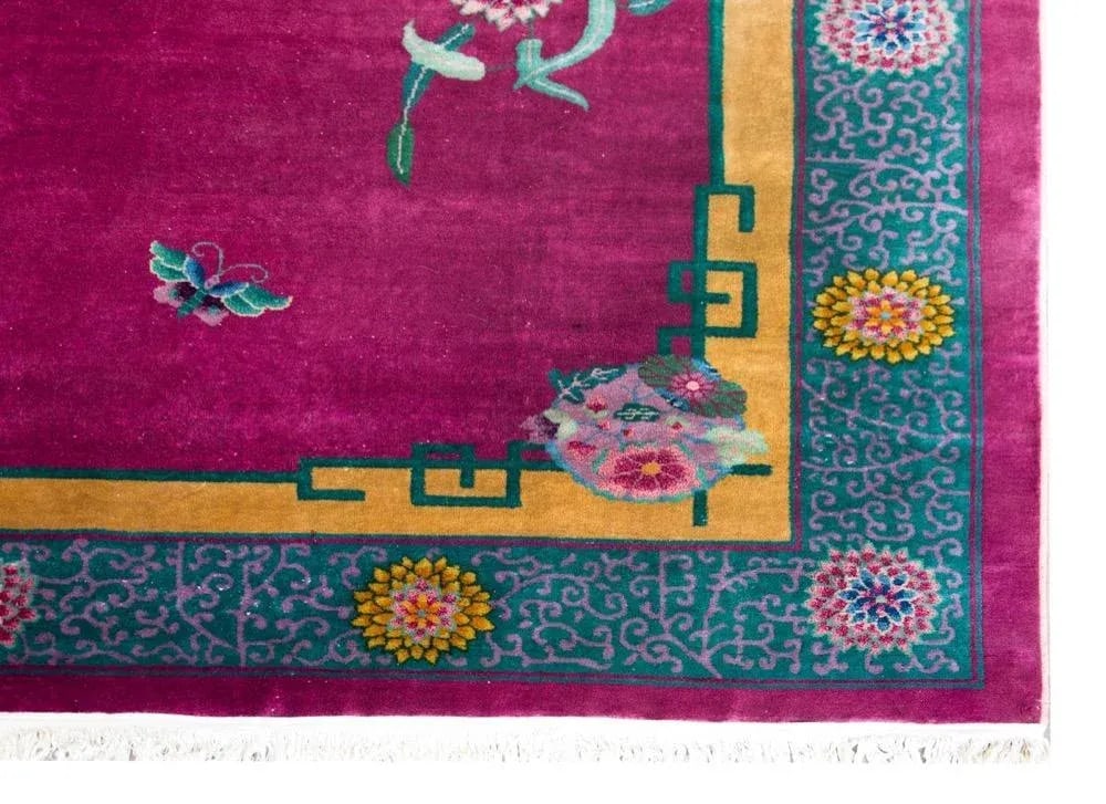 Early 20th Century Chinese Art Deco Rug - 4