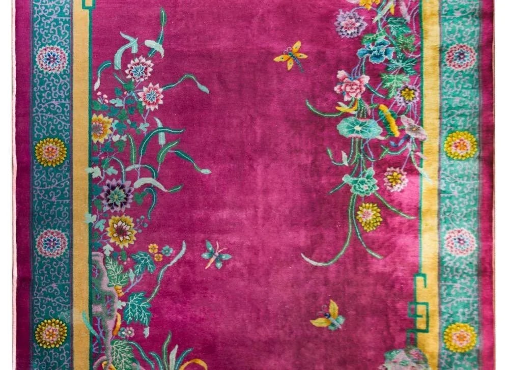 Early 20th Century Chinese Art Deco Rug - 5