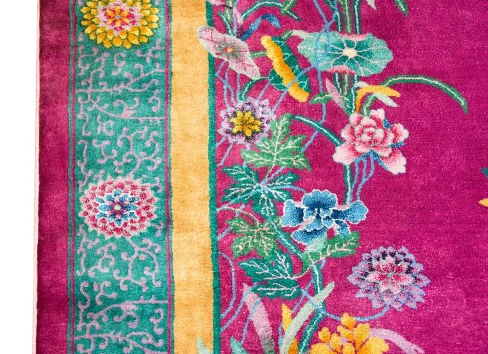 Early 20th Century Chinese Art Deco Rug - 8