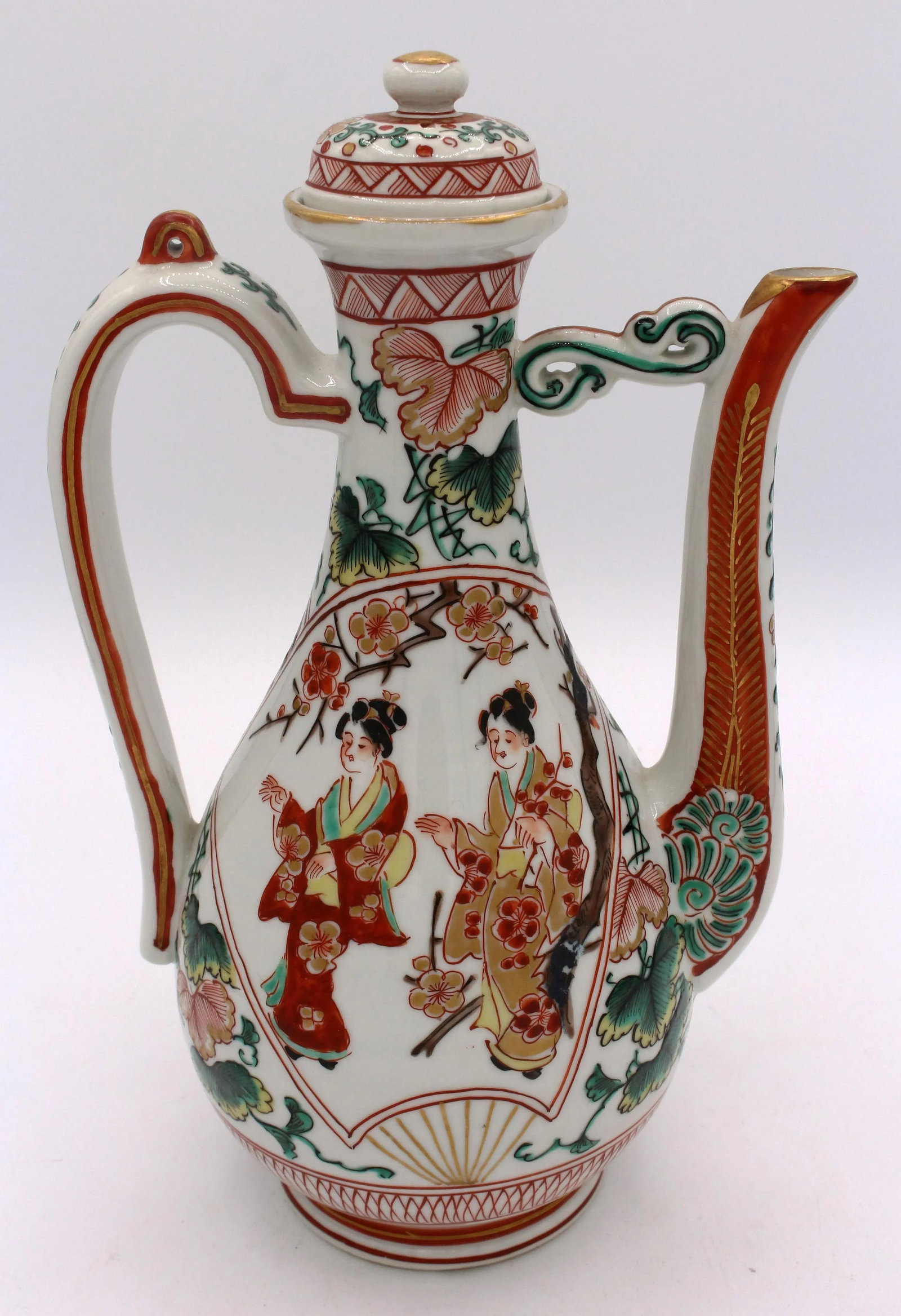 Meiji Period Porcelain Wine Ewer - 2