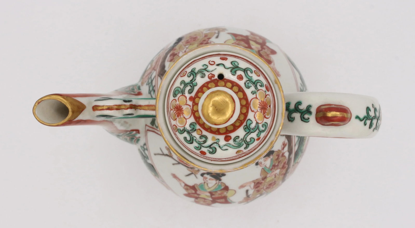 Meiji Period Porcelain Wine Ewer - 4