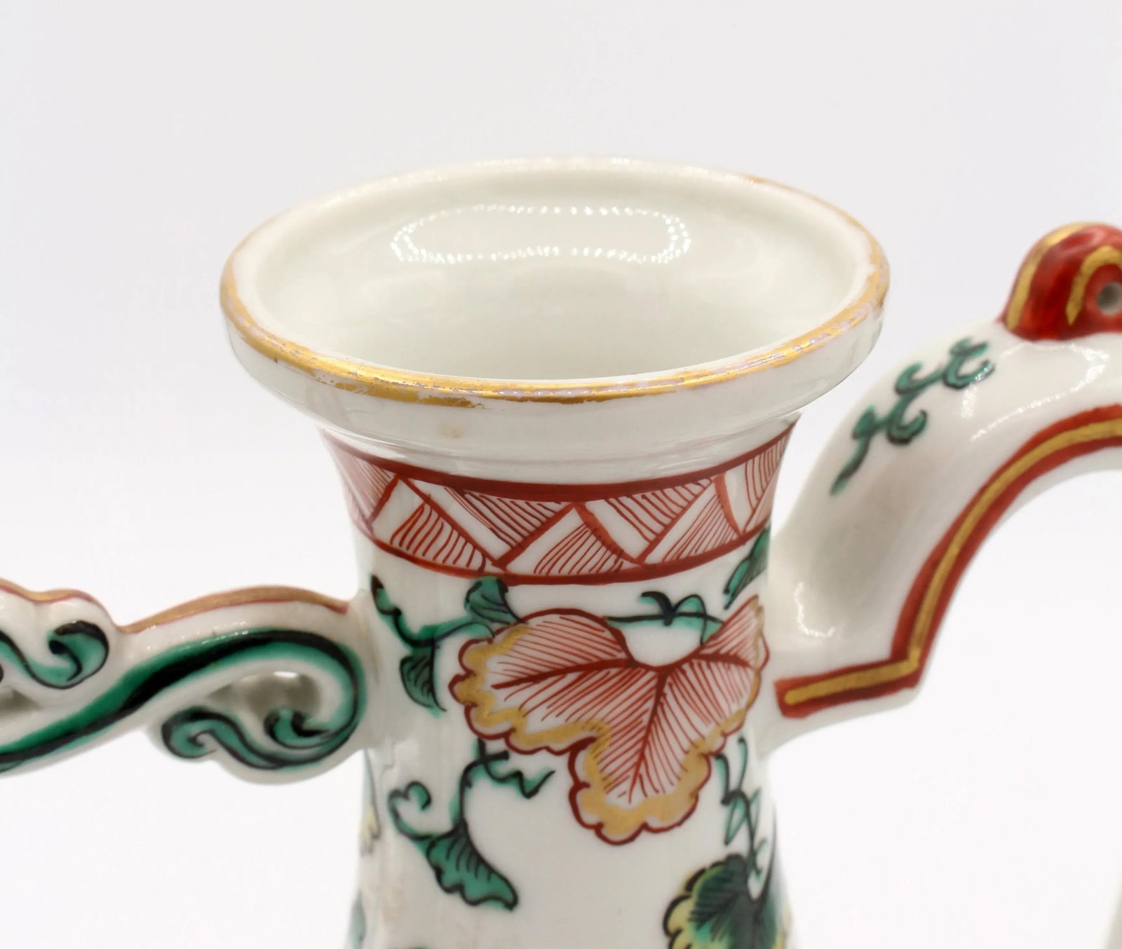 Meiji Period Porcelain Wine Ewer - 7