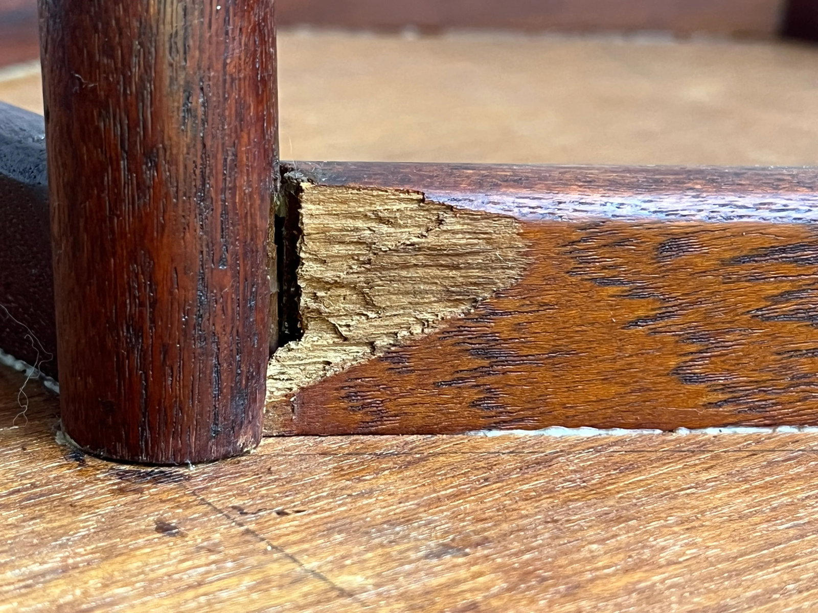 Mid Century Modern Walnut Parquet Hexagon Table by Hong Kong Teakwood Works - 12