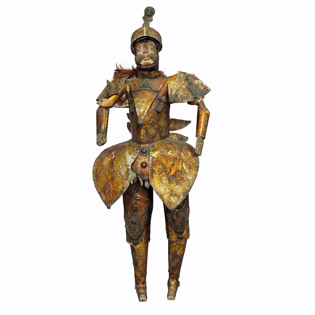 Antique Sicilian Opera Dei Pupi Theater Marionette, Ca. 1930s - 11