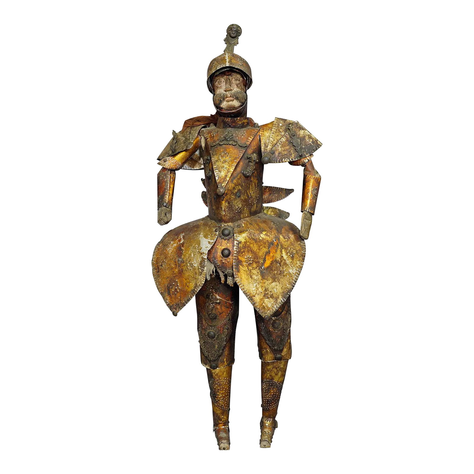Antique Sicilian Opera Dei Pupi Theater Marionette, Ca. 1930s (1 of 11)