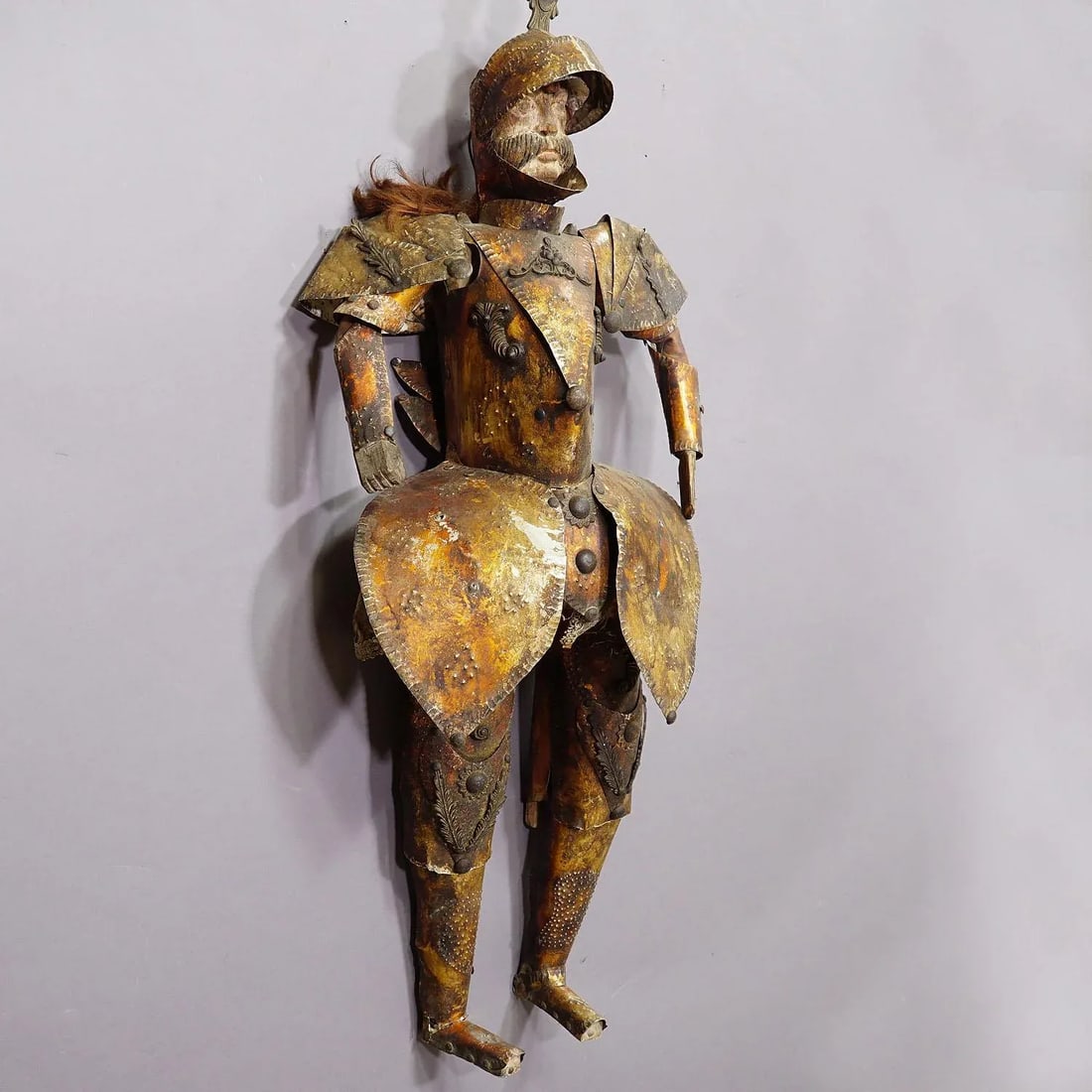 Antique Sicilian Opera Dei Pupi Theater Marionette, Ca. 1930s - 3
