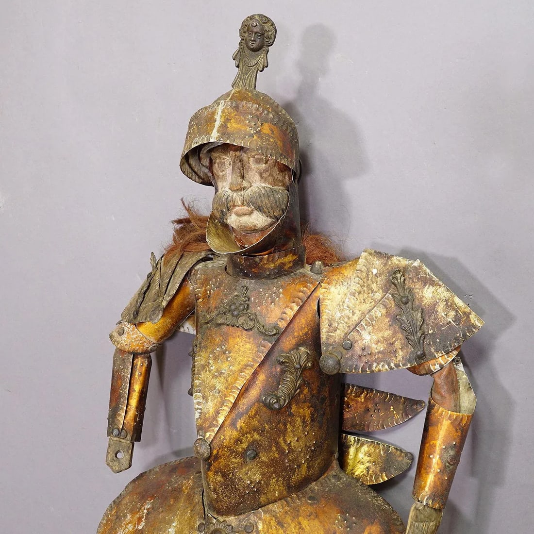 Antique Sicilian Opera Dei Pupi Theater Marionette, Ca. 1930s - 4