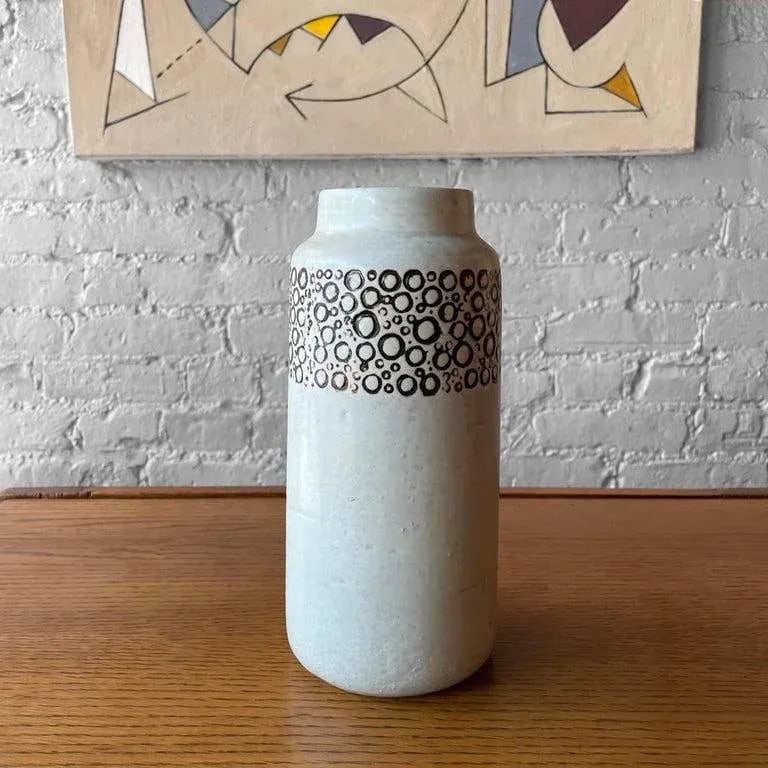 1960s Scandinavian Modern "Kreta" Vase by Britt-Louise Sundell for Gustavsberg Studio - 2
