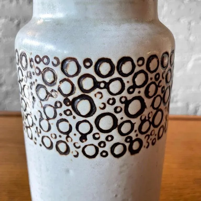 1960s Scandinavian Modern "Kreta" Vase by Britt-Louise Sundell for Gustavsberg Studio - 6
