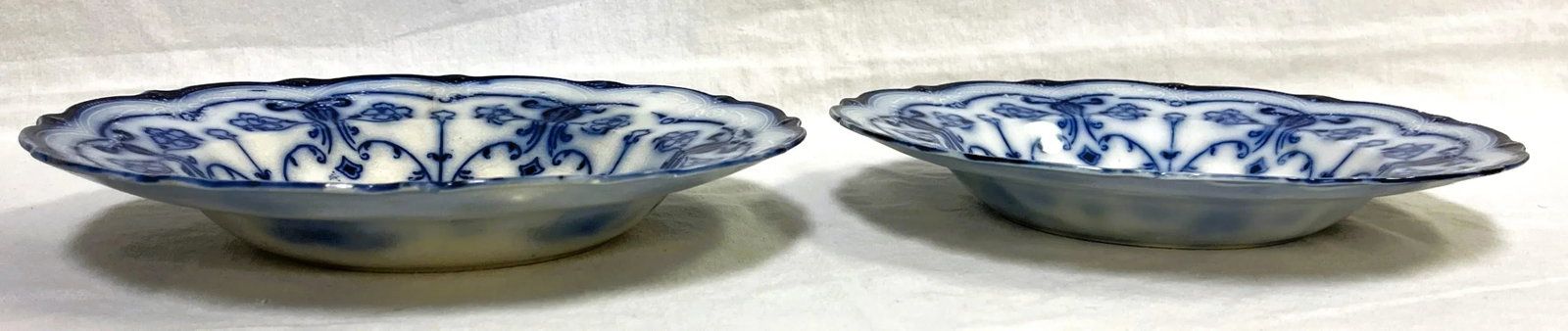 Antique Late 1800's English New Wharf Conway Serving Bowls- a Pair - 5