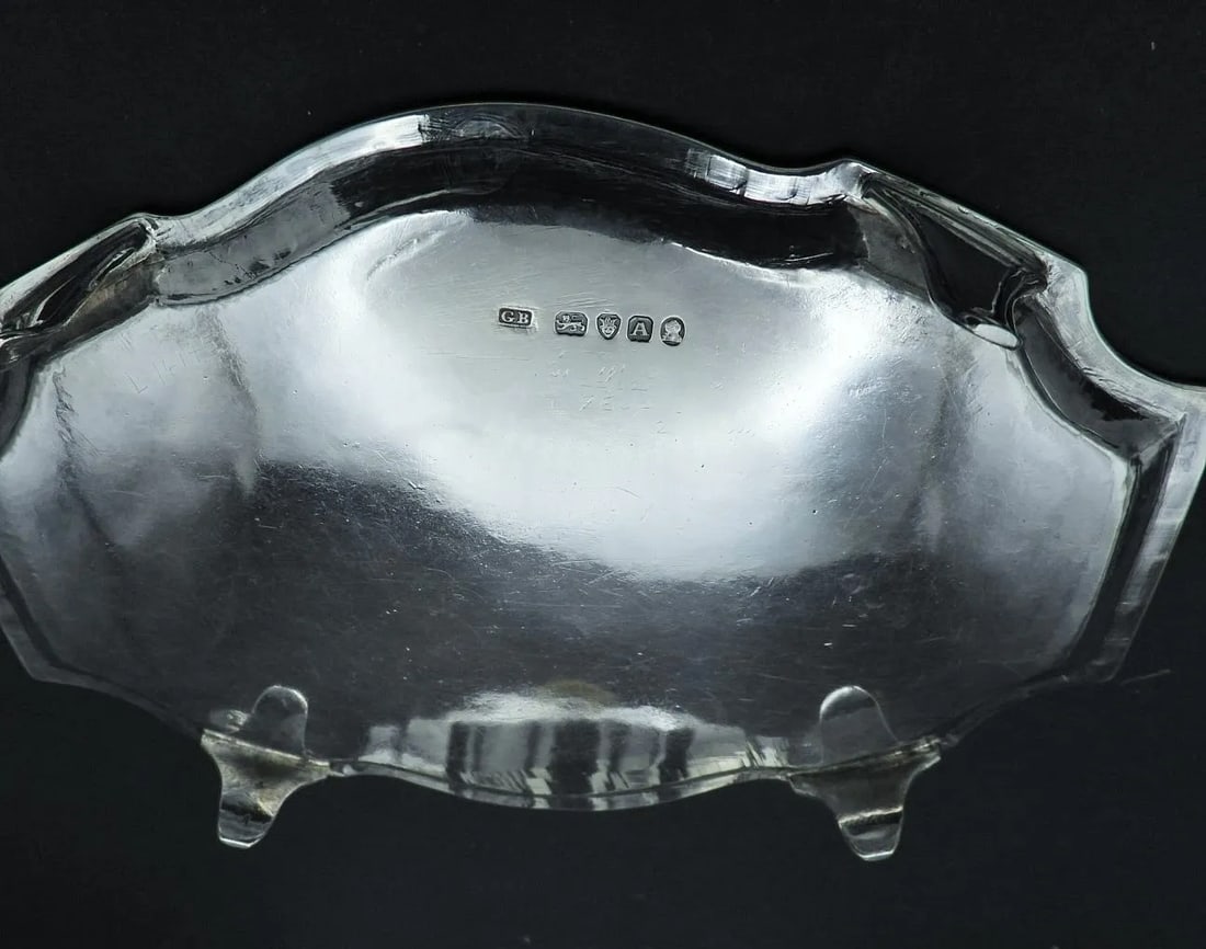 Antique Sterling Silver George Baskerville London Geo III Teapot With Matching Trivet 1796 - 11