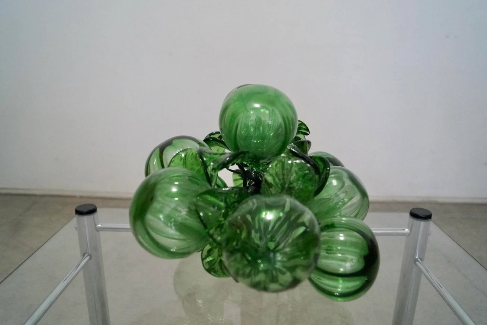 1960's Hollywood Regency Hand Blown Glass Tree Sculpture - 5