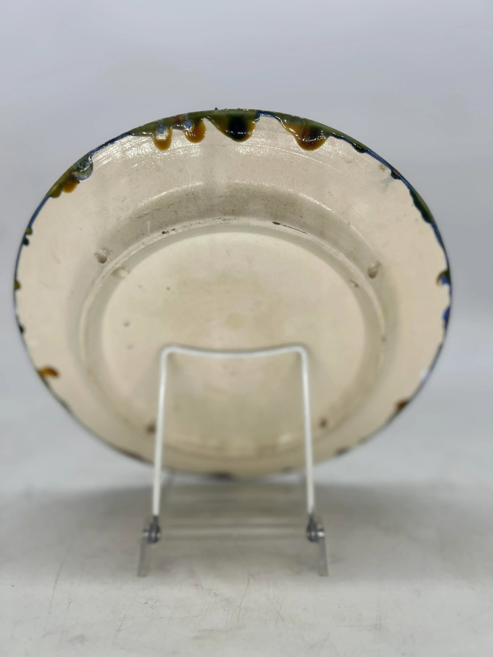 Vintage Palissy Majolica Lobster Plate 10" - 8