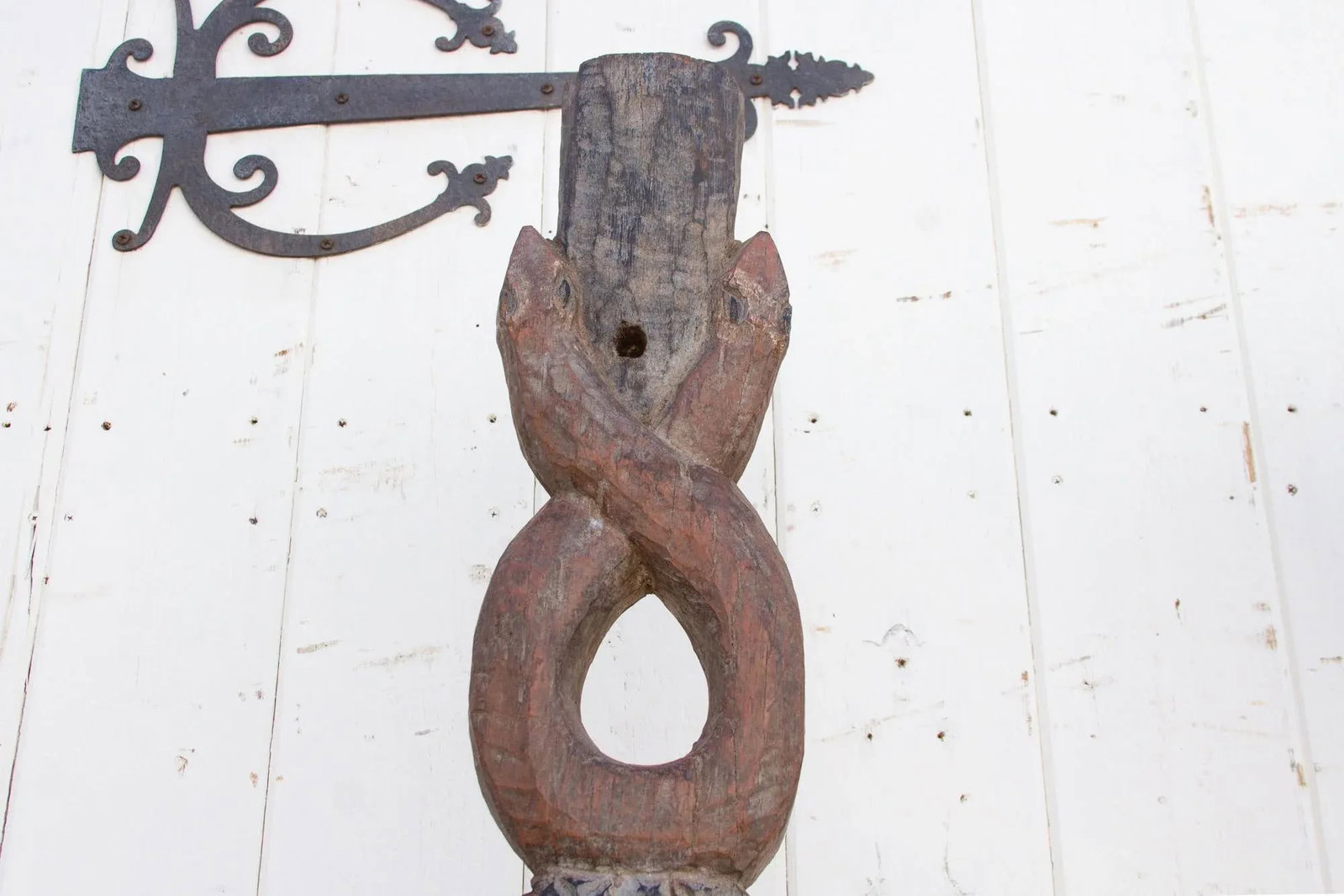 Pair of Antique African House Post - 9