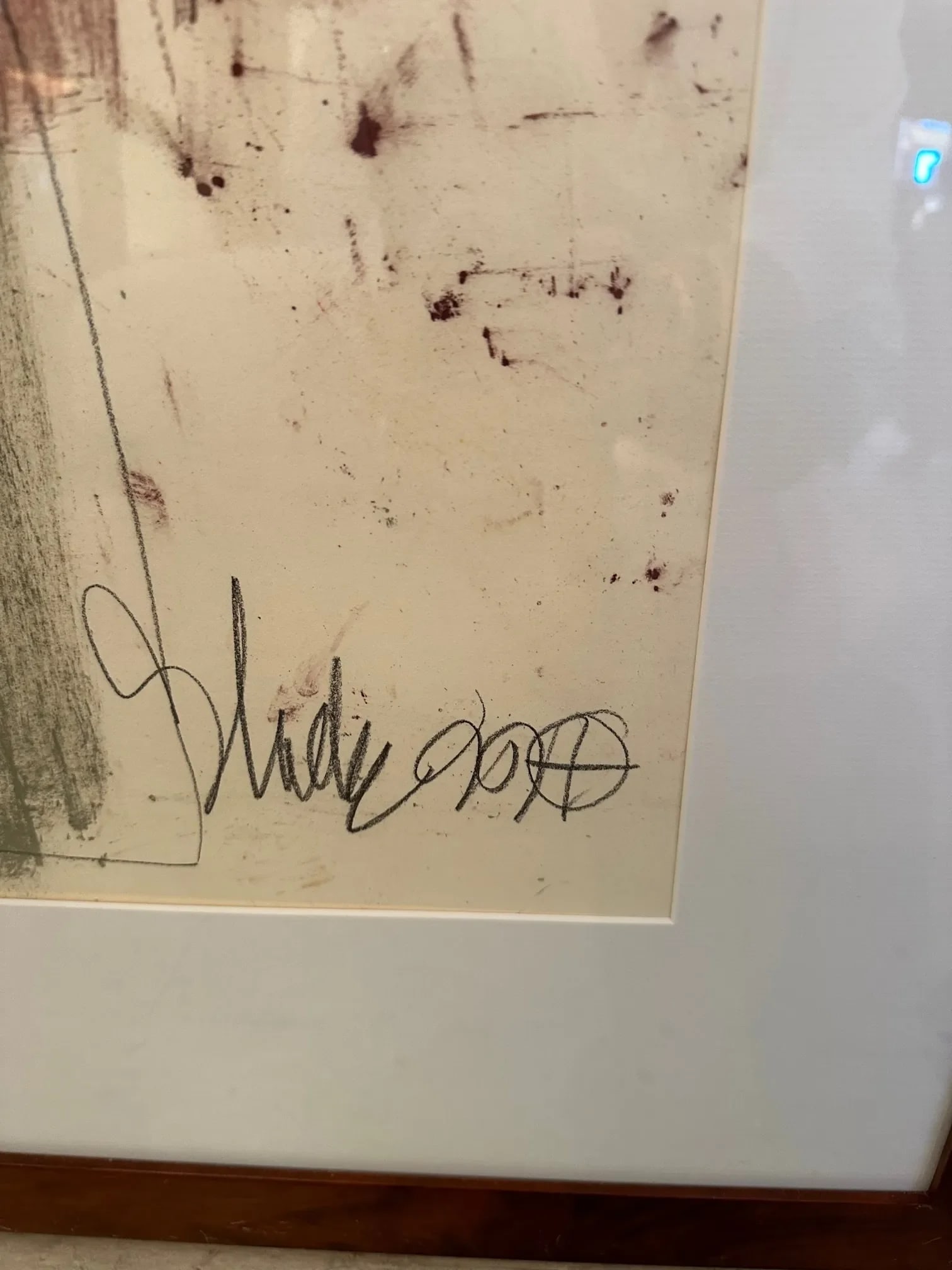 Large Striking Contemporary Painting Signed Slade - 5
