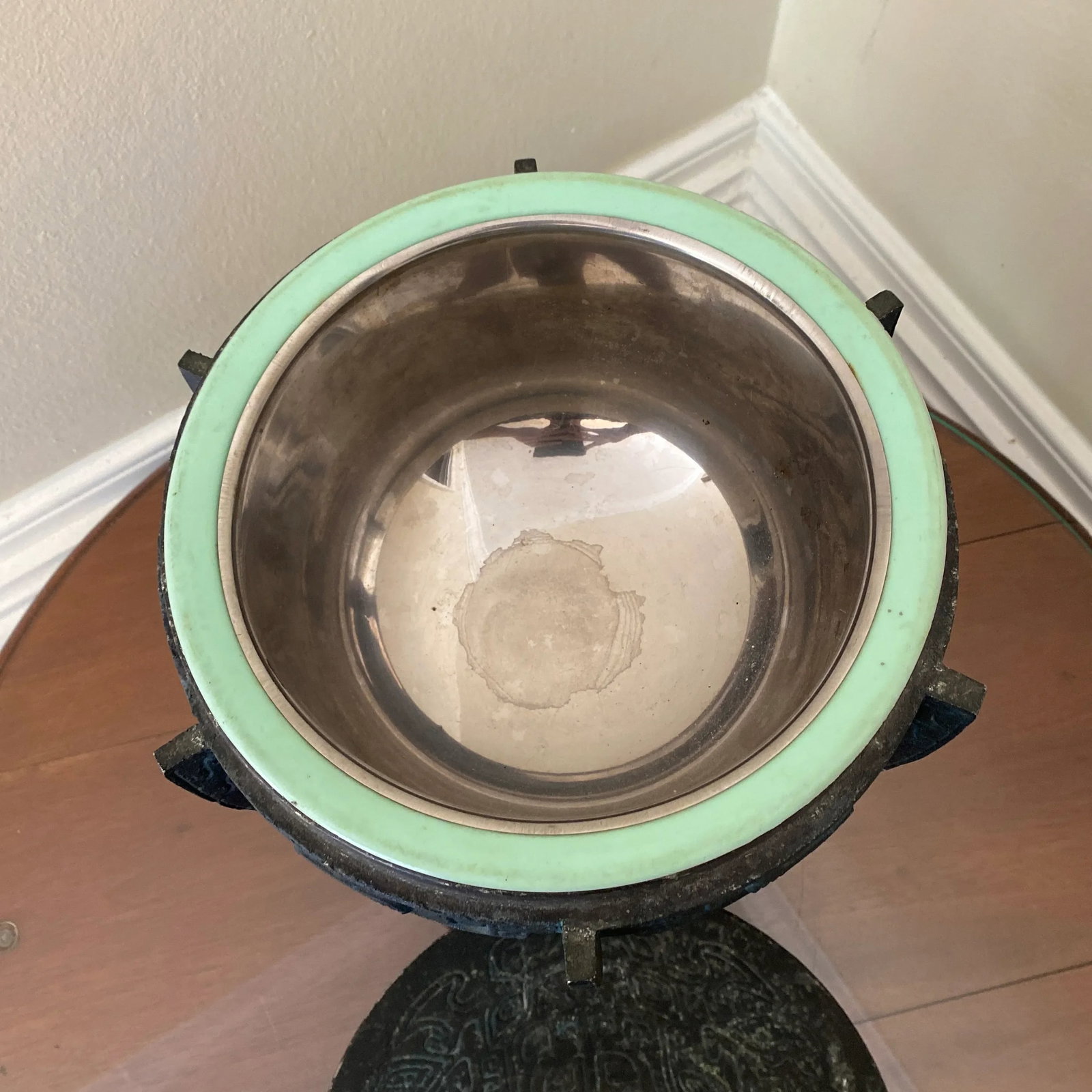 1970s James Mont Mid-Century Mayan Ice Bucket - 4