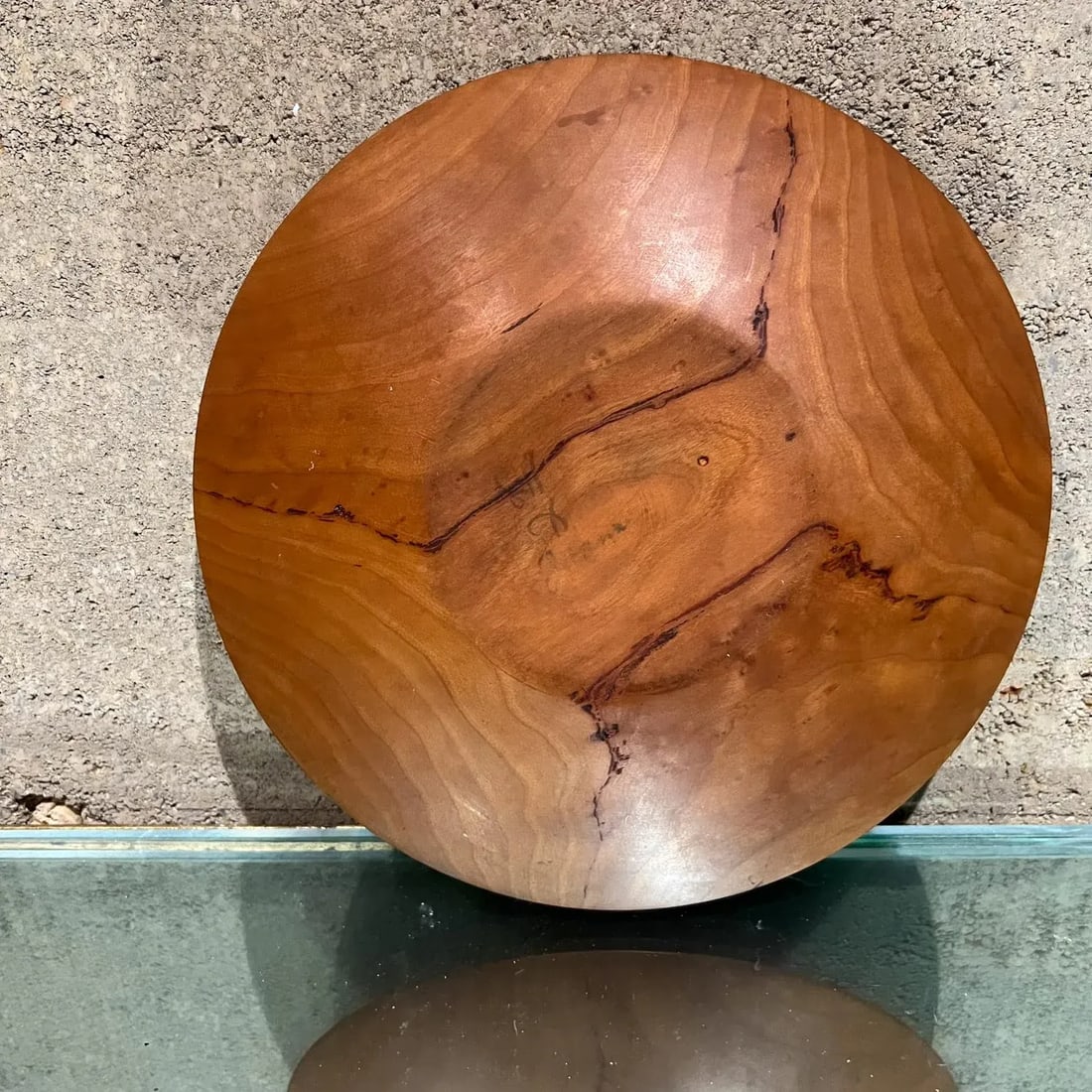 Sculptural Cherry Wood Bowl by Rude Osolnik, Mid-Century Modern, Usa - 8