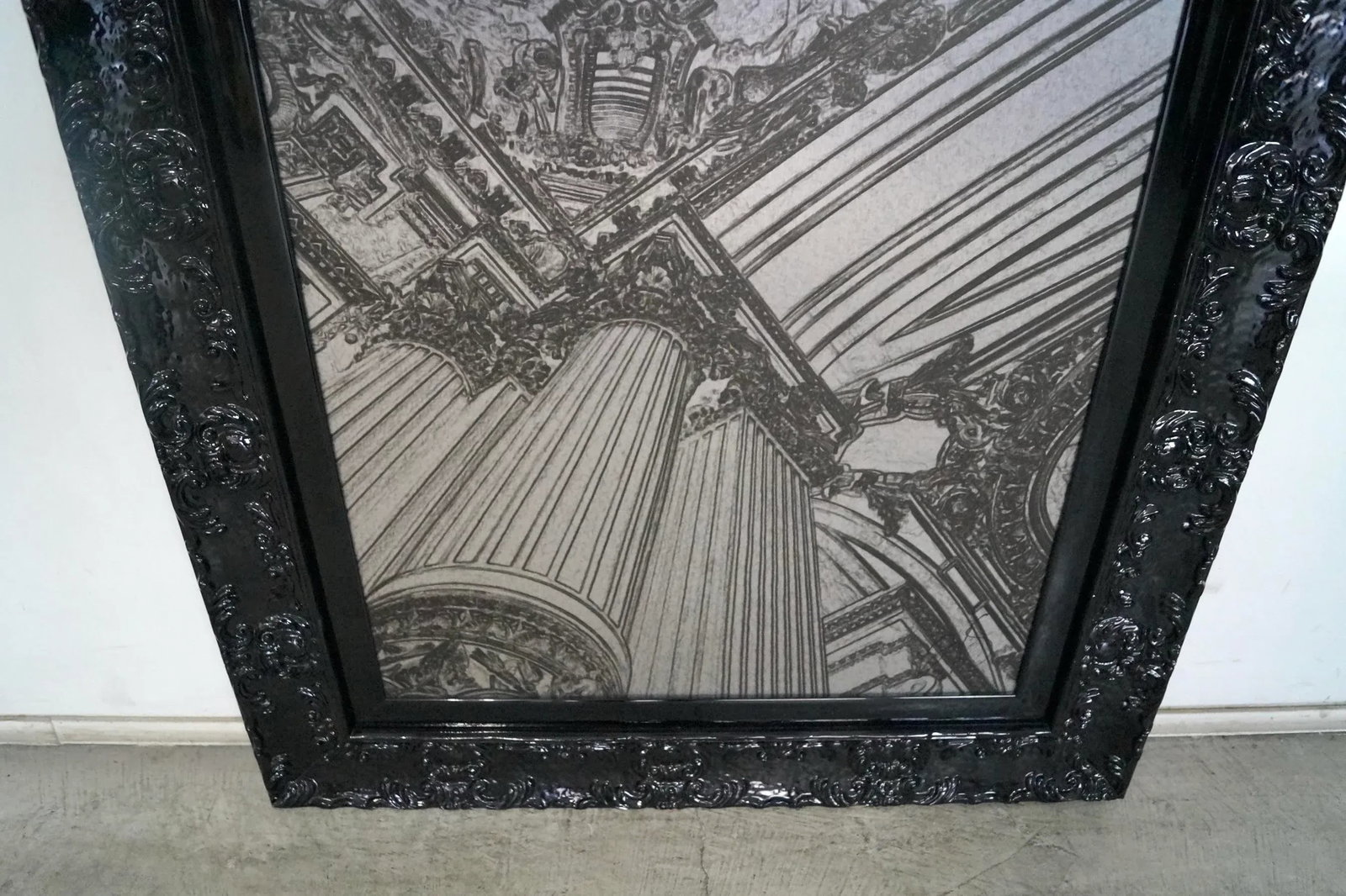Tony Koukos Sheet Metal Framed Signed Print Artwork - 10
