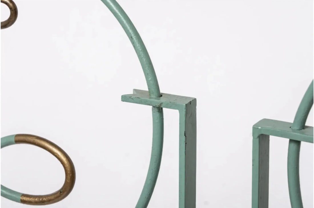 French Art Deco Wrought Iron Fire Screens Attributed to Gilbert Poillerat - 4