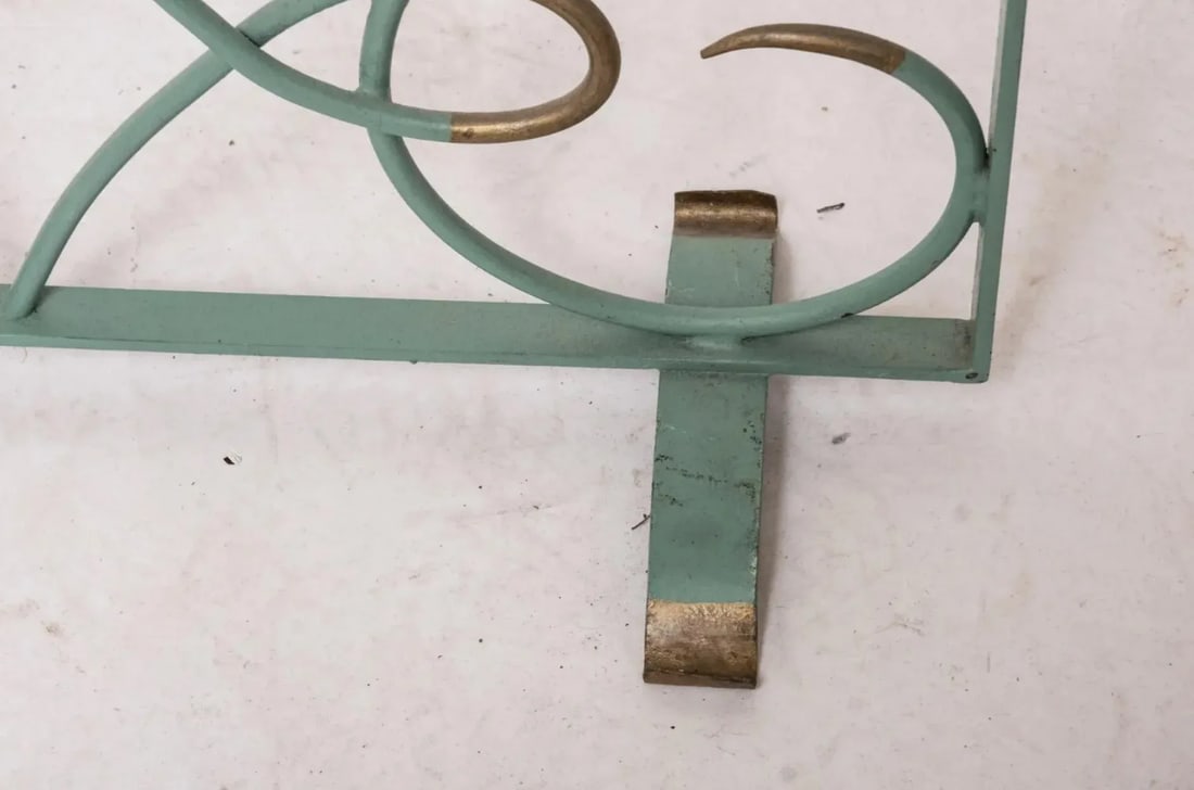 French Art Deco Wrought Iron Fire Screens Attributed to Gilbert Poillerat - 7