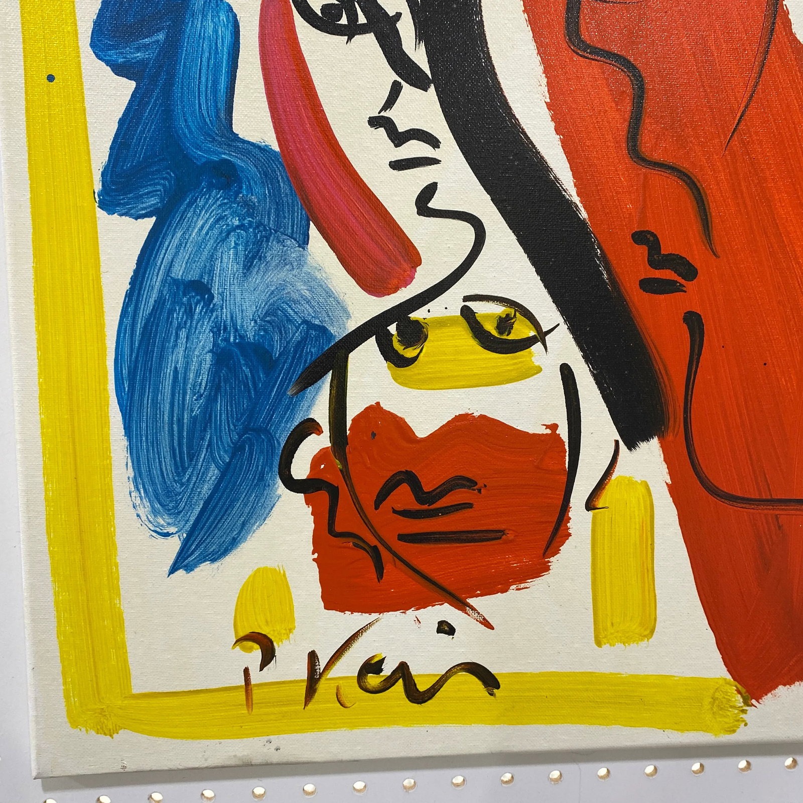 Vintage Abstract Portraiture; Original Artwork by Peter Robert Keil - 6