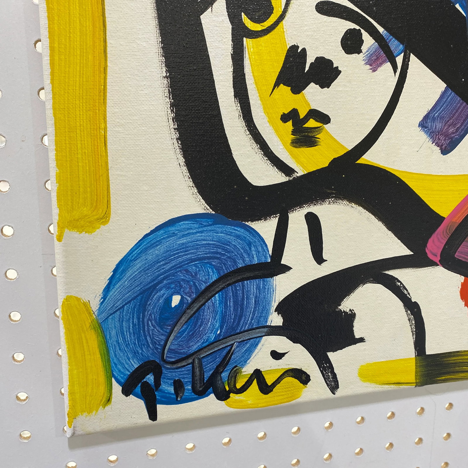 Vintage Abstract Portraiture; Original Artwork by Peter Robert Keil - 5