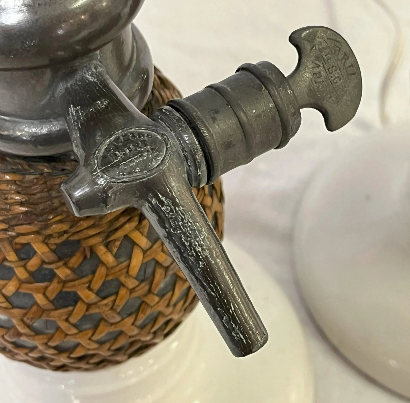 19th Century French 'Briet Brevete' Seltzer Bottle Lamps- a Pair - 6