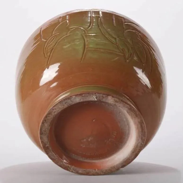 Mid-Century Modern Hand-Thrown Studio Pottery Bird Bowl by Randy Webb - 7