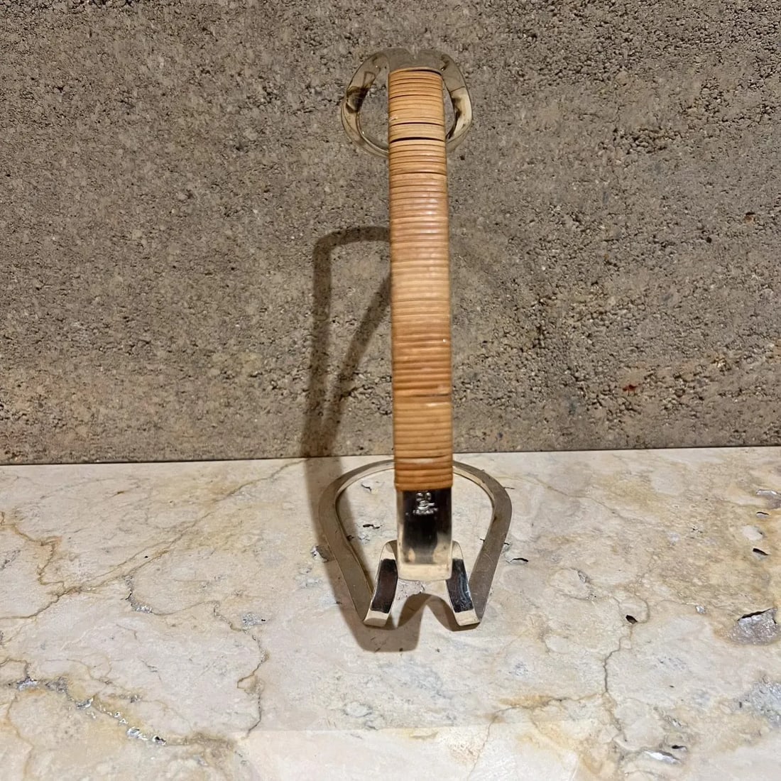 Sculptural Silver Plate Wine Holder by Eisenberg Lozano, 1960s - 5