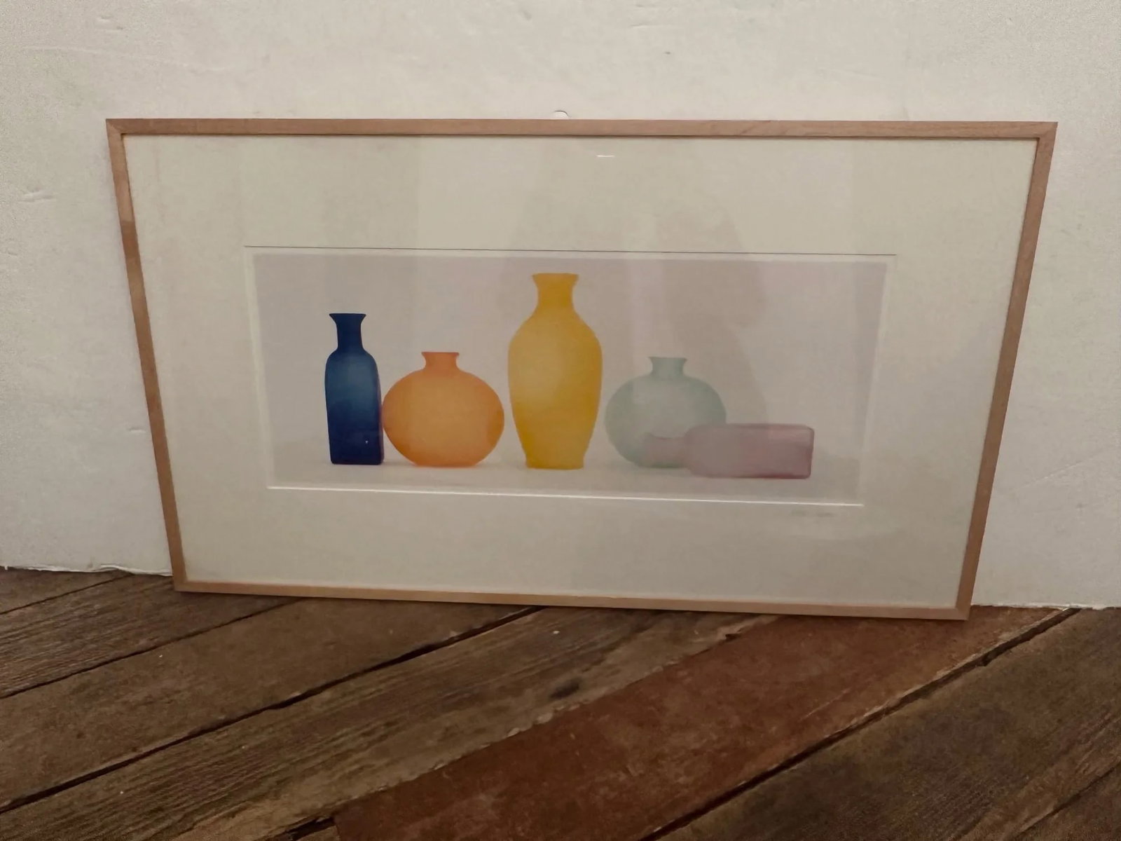 Signed Lithograph of Bottles by Robin Logan - 5