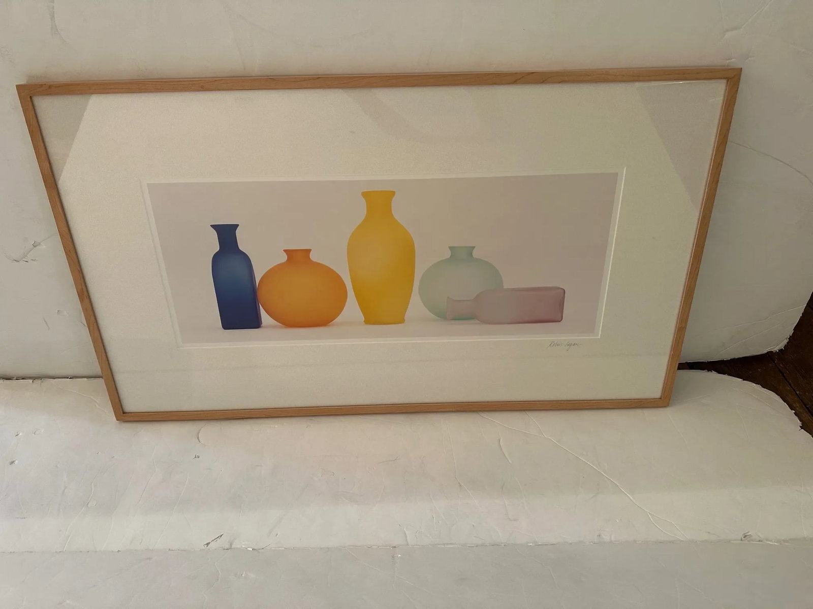 Signed Lithograph of Bottles by Robin Logan - 7