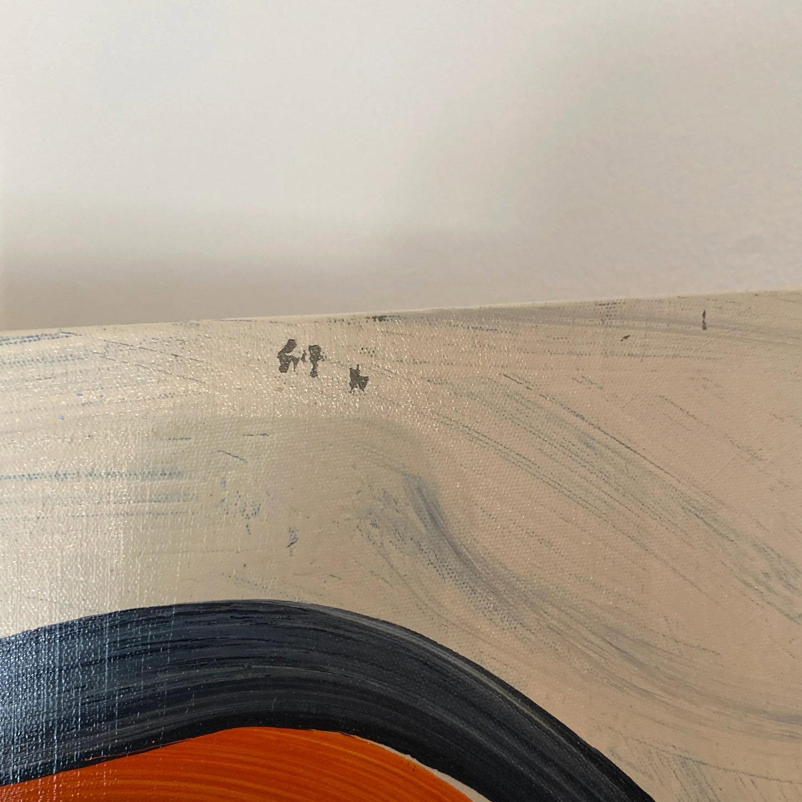 1970s Vintage Abstract Portraiture, Painting by Peter Robert Keil - 9