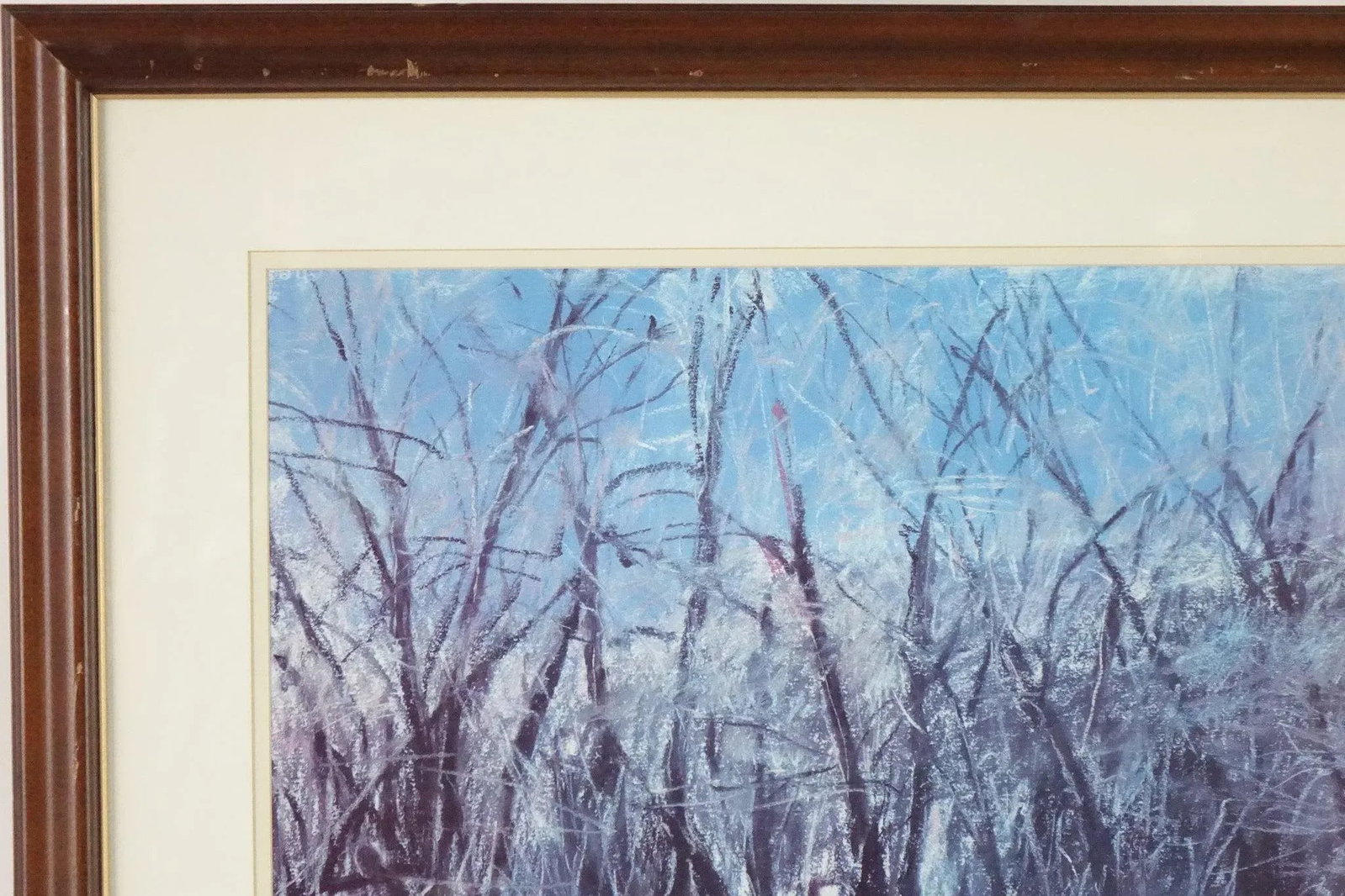 Echoes Through the Snow - Print of Original Pastel on Paper Signed - 3