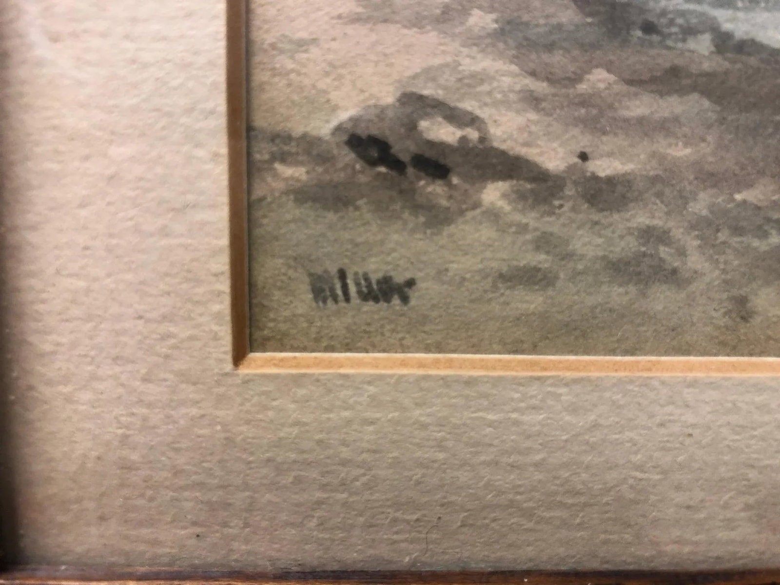 Where the Tide Whispers - Original Watercolor Signed on the Bottom - 3