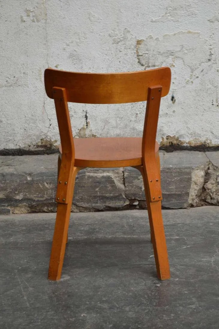 Alvar Aalto Model 69 Bentwood Side Chair - 6