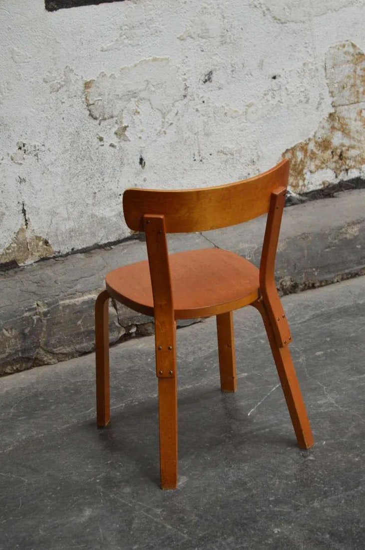 Alvar Aalto Model 69 Bentwood Side Chair - 7