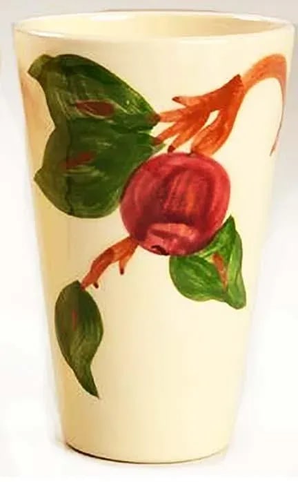 Franciscan China Apple Pattern 12 Oz Tumblers California- Set of 6 - 2