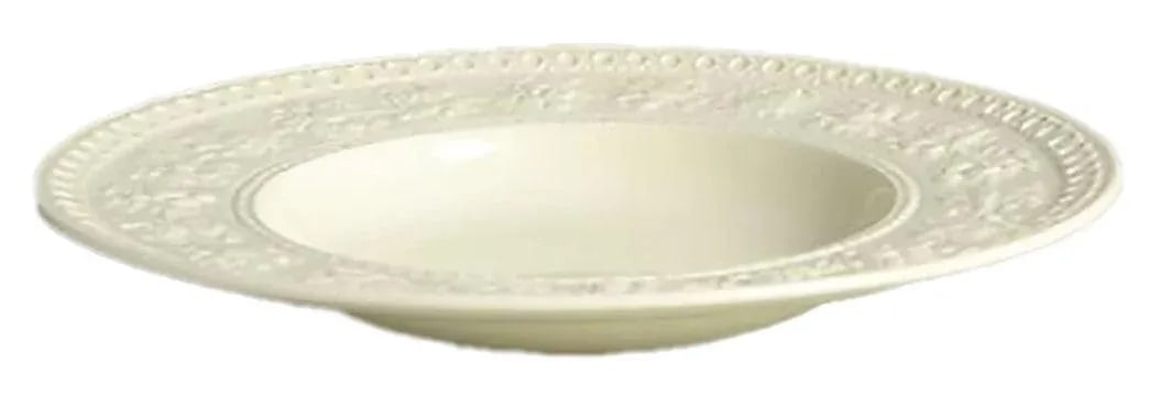 Wedgwood China Wellesley Pattern Rim Soup Plates - Set of 7 - 3