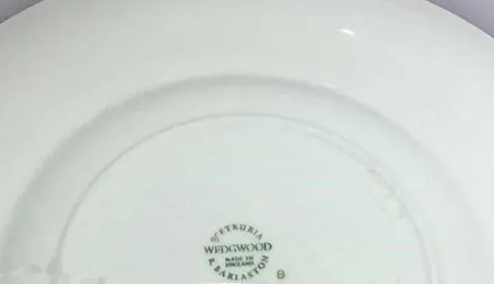 Wedgwood China Wellesley Pattern Rim Soup Plates - Set of 7 - 4