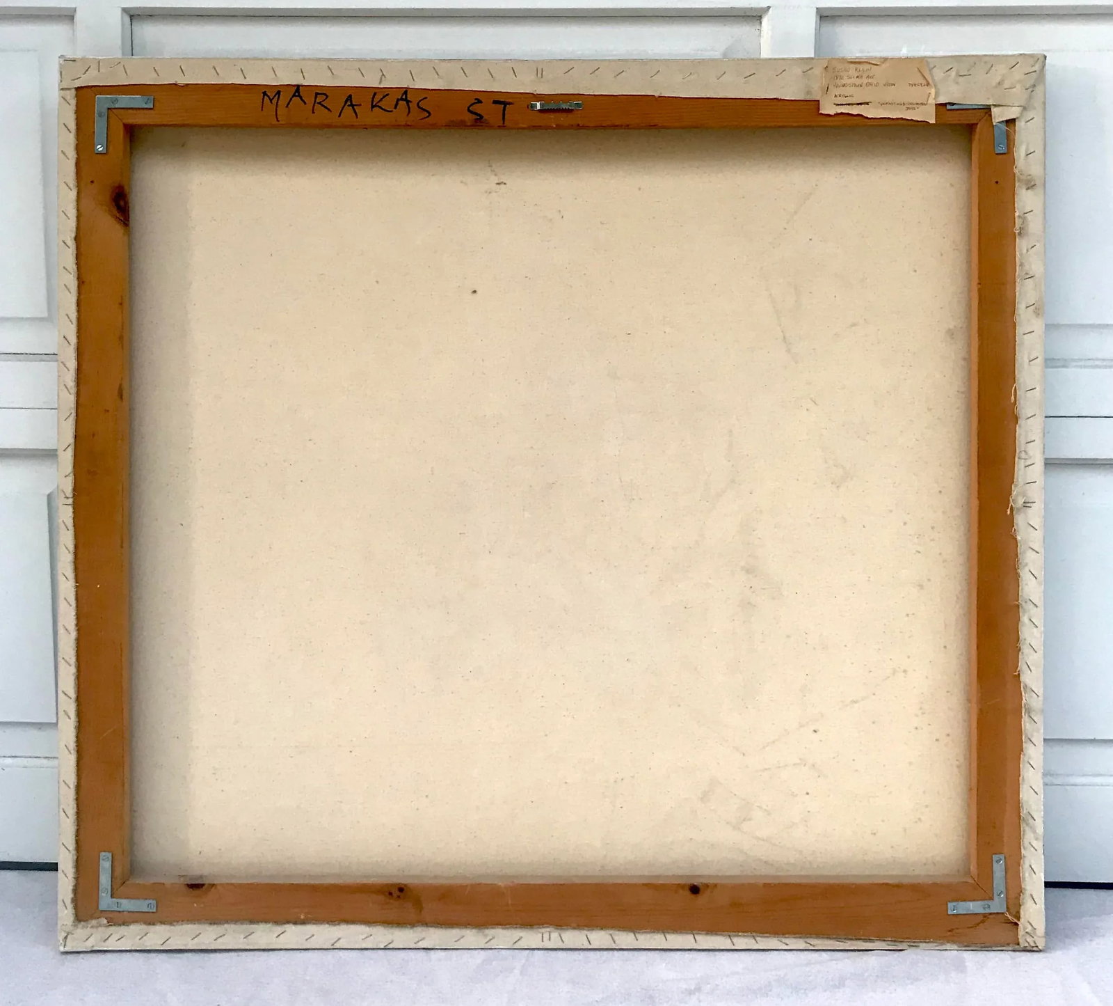 Vintage Abstract "Unfinished-Unlimited Joys" Multimedia Painting - 4
